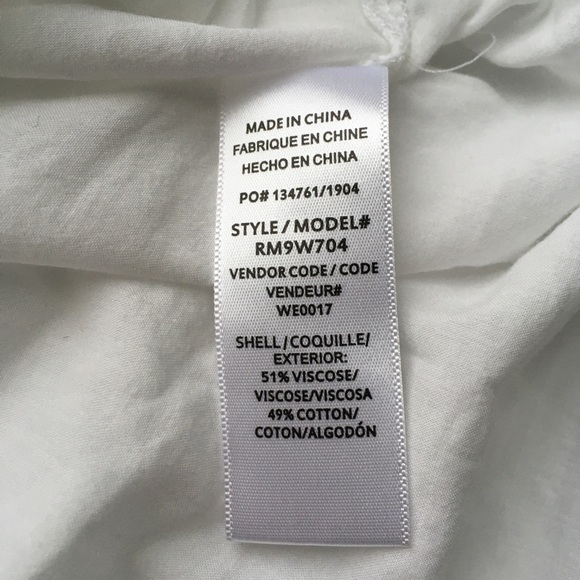 Splendid Canyon Button Up Shirt Optic White Sz XS - Picture 8 of 8